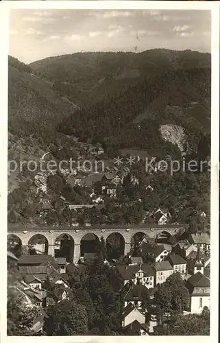 Hornberg Schwarzwald Schwarzwaldbahn  Kat. Hornberg