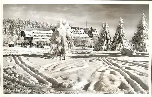 Feldberg Schwarzwald Hotel Feldbergerhof Kat. Feldberg (Schwarzwald)