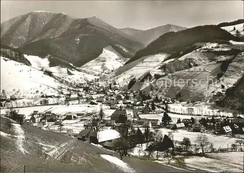 Untermuenstertal Belchen Kat. Muenstertal