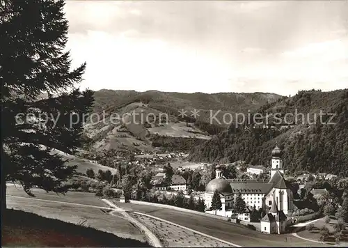 Muenstertal Schwarzwald Kloster St. Trudpert Kat. Muenstertal