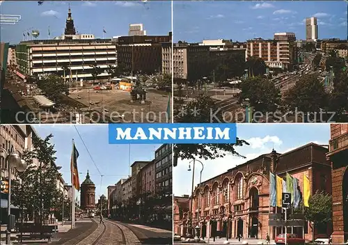 Mannheim Panorama Kat. Mannheim