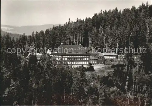 Feldberg Schwarzwald Kinderheilstaette Caritas Haus Kat. Feldberg (Schwarzwald)