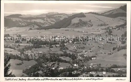 Oberstaufen Weissach Kalzhofen Huegelland  Kat. Oberstaufen