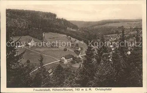 Freudenstadt Schwarzwald Christophstal