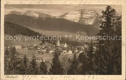 Oberstaufen Rindalphorn Hochgrat Kat. Oberstaufen