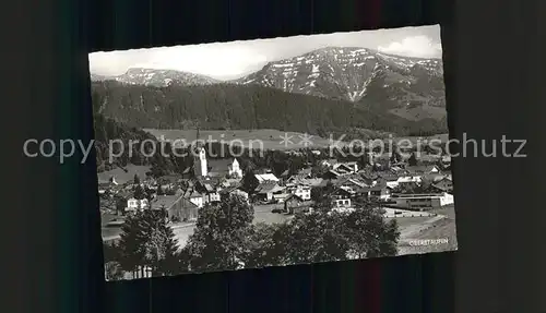 Oberstaufen Rindalphorn Hochgrat Kat. Oberstaufen