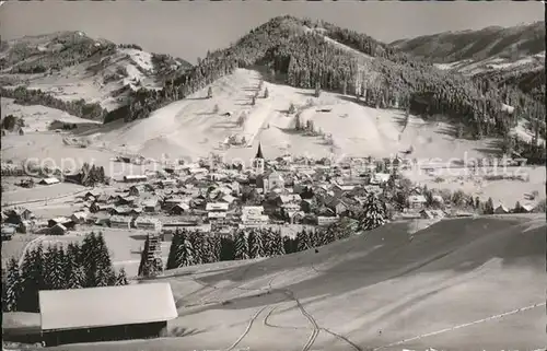 Oberstaufen Staufen Salmoser Tronsberger Hoehe Kat. Oberstaufen