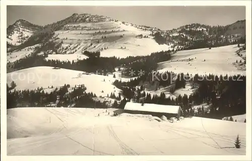 Steibis Oberstaufen Hochbuehl Falken Kat. Oberstaufen