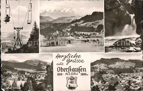 Oberstaufen Sessellift  Kat. Oberstaufen