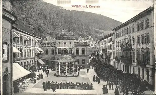 Wildbad Schwarzwald Kurplatz Kat. Bad Wildbad