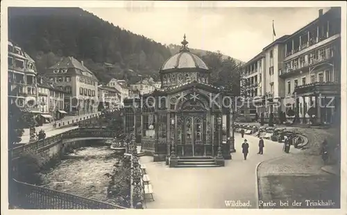 Wildbad Schwarzwald Trinkhalle Kat. Bad Wildbad