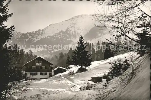 Steibis Gasthof Lanzenbach  Kat. Oberstaufen