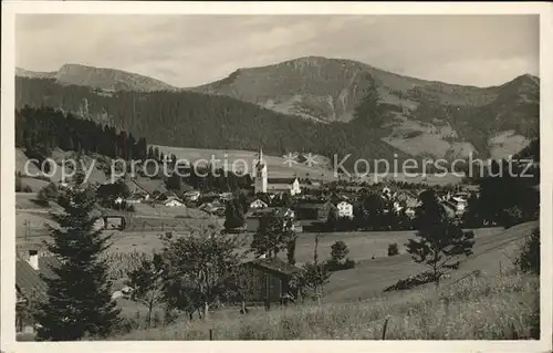 Oberstaufen Hochgrat Rindalphorn Kat. Oberstaufen