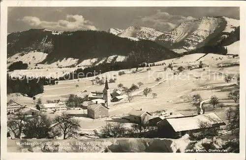 Steibis Rindalphorn Hochgrat Kat. Oberstaufen