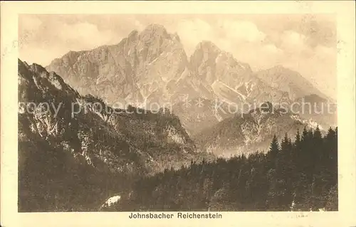 Johnsbach Steiermark Reichenstein Panorama Ennstaler Alpen Kat. Johnsbach