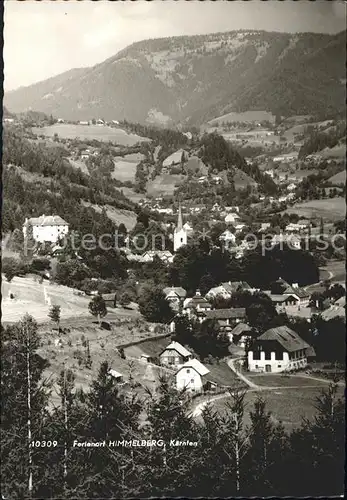 Himmelberg Panorama Ferienort Kat. Himmelberg