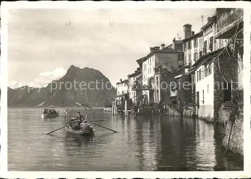 Gandria Lago di Lugano Seepartie Boot Monte San Salvatore Kat. Gandria