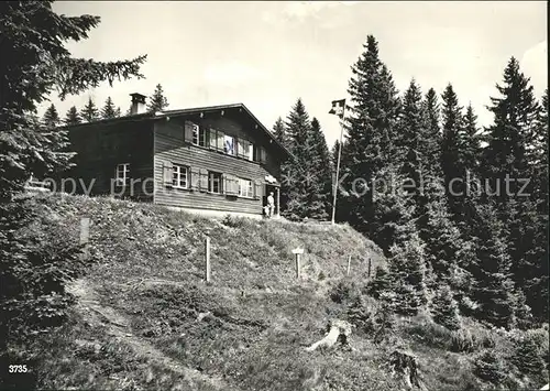 Braunwald GL Skihaus Mattwald Schweizer Flagge Kat. Braunwald