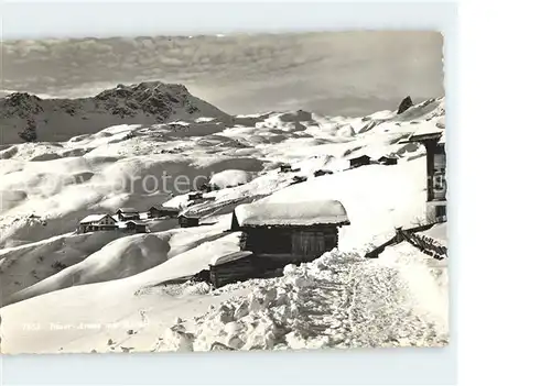 Innerarosa Panorama Wintersportplatz mit Hoernli Kat. Innerarosa