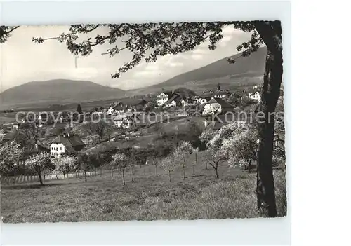 Gorgier Panorama et le Mont Aubert Kat. Gorgier