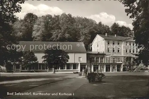 Bad Salzschlirf Kurtheater Kurhaus Kat. Bad Salzschlirf