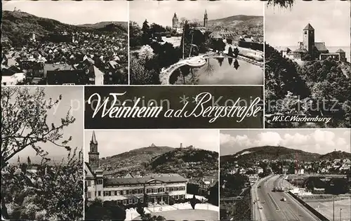 Weinheim Bergstrasse W.S.C. Wachenburg  Kat. Weinheim