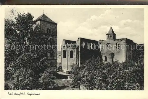 Bad Hersfeld Stiftsruine Kat. Bad Hersfeld