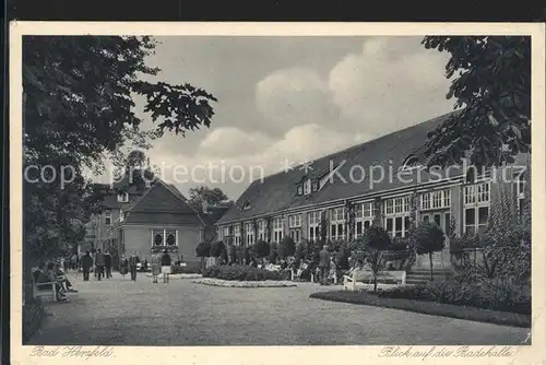 Bad Hersfeld Blick auf die Badehalle Kat. Bad Hersfeld