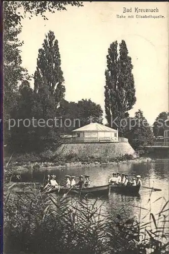 Bad Kreuznach Nahe mit Elisabethquelle Boot Frauen Kat. Bad Kreuznach