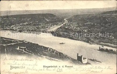 Bingen Rhein Bingenbrueck v. d. Rossel Kat. Bingen am Rhein