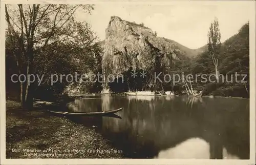 Bad Muenster Stein Ebernburg Perle des Nahe Tales Rheingrafenstein / Bad Muenster am Stein-Ebernburg /Bad Kreuznach LKR