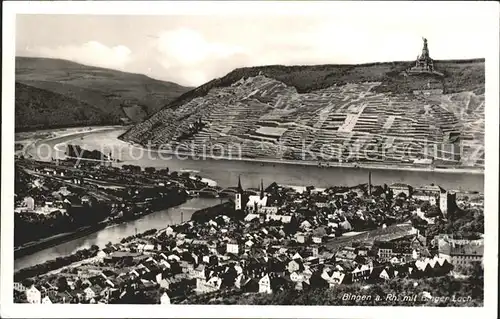 Bingen Rhein Binger Loch Kat. Bingen am Rhein