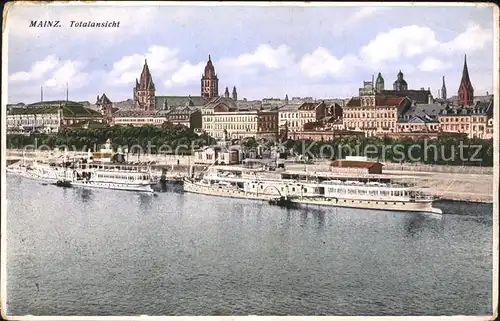 Mainz Rhein Dampfer Rhein / Mainz Rhein /Mainz Stadtkreis