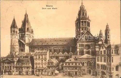 Mainz Rhein Dom Markt / Mainz Rhein /Mainz Stadtkreis