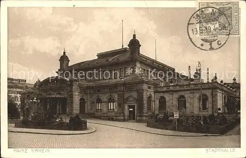 Mainz Rhein Stadthalle / Mainz Rhein /Mainz Stadtkreis