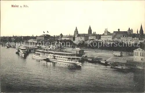 Mainz Rhein Dampfschiffstation / Mainz Rhein /Mainz Stadtkreis