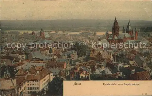 Mainz Rhein Stephansturm / Mainz Rhein /Mainz Stadtkreis