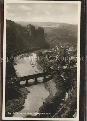 Bad Muenster Stein Ebernburg Rheingrafenstein  / Bad Muenster am Stein-Ebernburg /Bad Kreuznach LKR