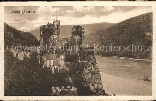 Koblenz Rhein Schloss Rheinstein Kat. Koblenz