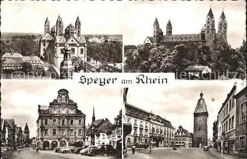 Speyer Rhein Ansichten Kat. Speyer