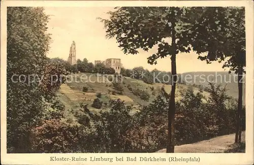 Bad Duerkheim Klosterruine Limburg Kat. Bad Duerkheim