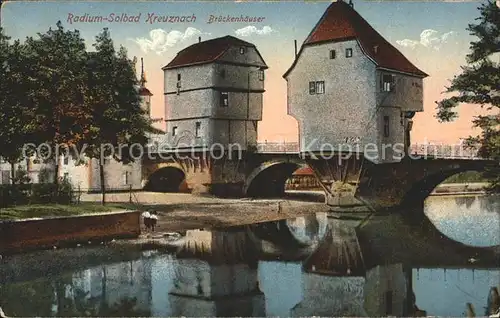 Bad Kreuznach Brueckenhaeuser Kat. Bad Kreuznach