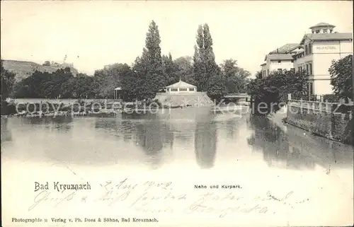 Bad Kreuznach Nahe und Kurpark Kat. Bad Kreuznach