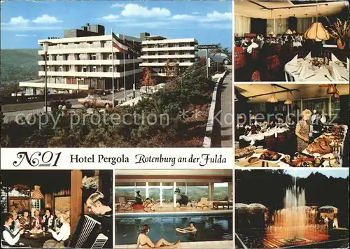 Rotenburg Fulda Hotel Pergola Kat. Rotenburg a.d. Fulda