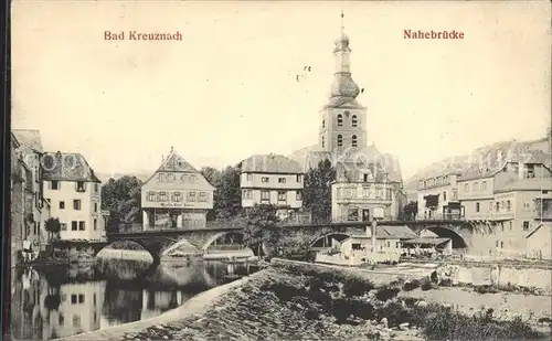 Bad Kreuznach Nahebruecke Kat. Bad Kreuznach