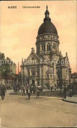 Mainz Rhein Christuskirche / Mainz Rhein /Mainz Stadtkreis