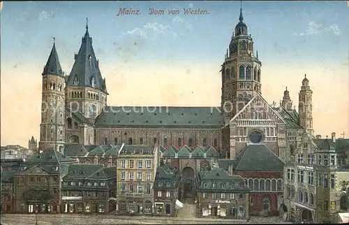 Mainz Rhein Dom / Mainz Rhein /Mainz Stadtkreis