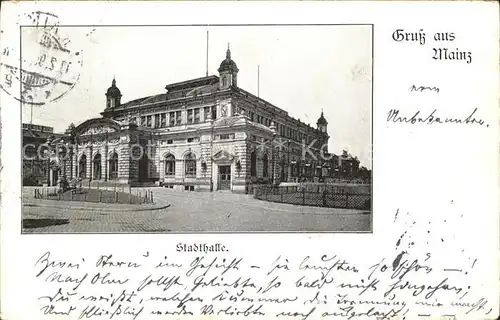 Mainz Rhein Stadthalle / Mainz Rhein /Mainz Stadtkreis