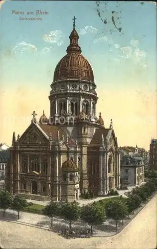 Mainz Rhein Christuskirche / Mainz Rhein /Mainz Stadtkreis