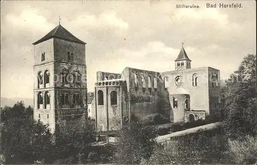 Bad Hersfeld Stiftsruine Kat. Bad Hersfeld